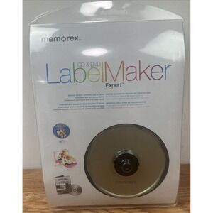 Memorex CD & DVD Label Maker Expert- Software & 138 Labels- Inkjet or Laser NEW